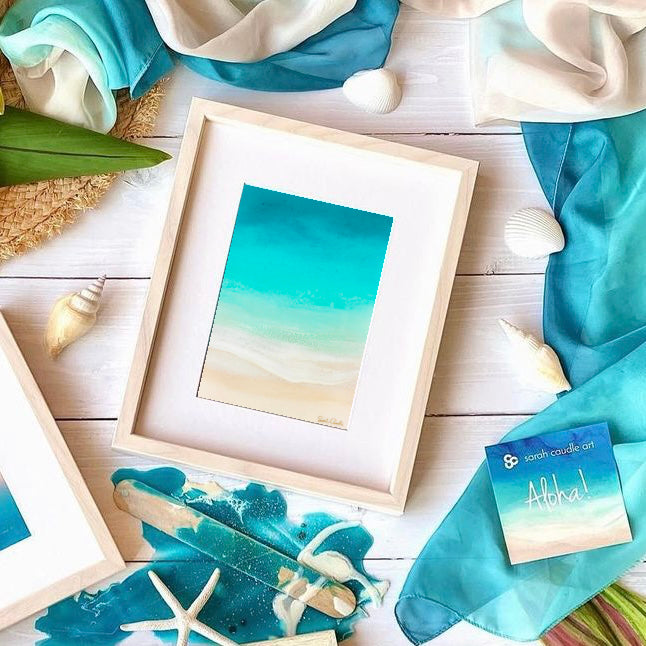 Resin Matted Prints – Sarah Caudle Art