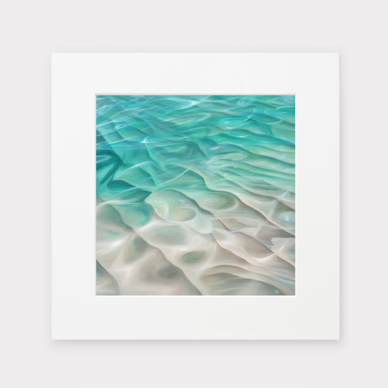 "Drift into Calm" Matted Print