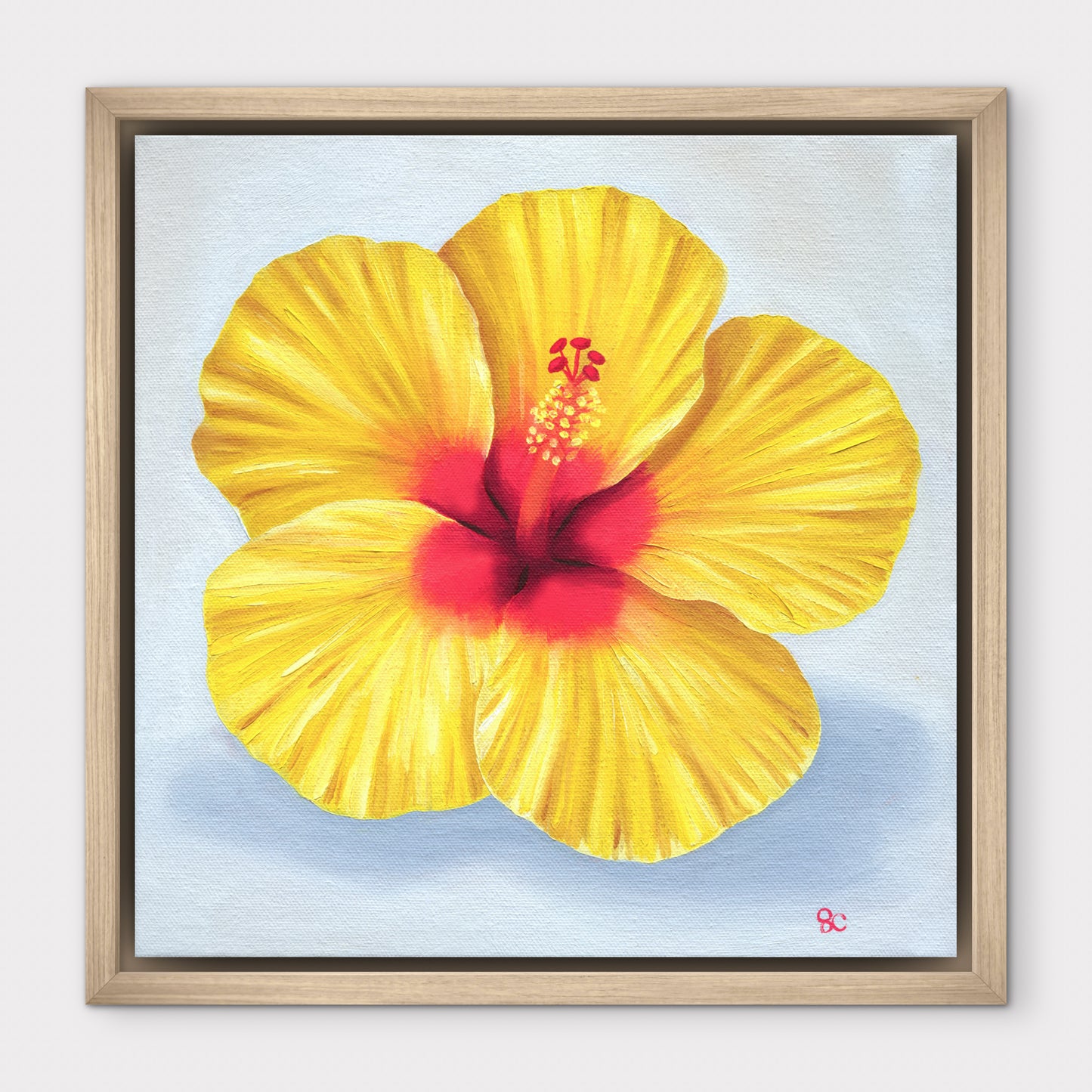 "Hibiscus No. 3" Canvas Print