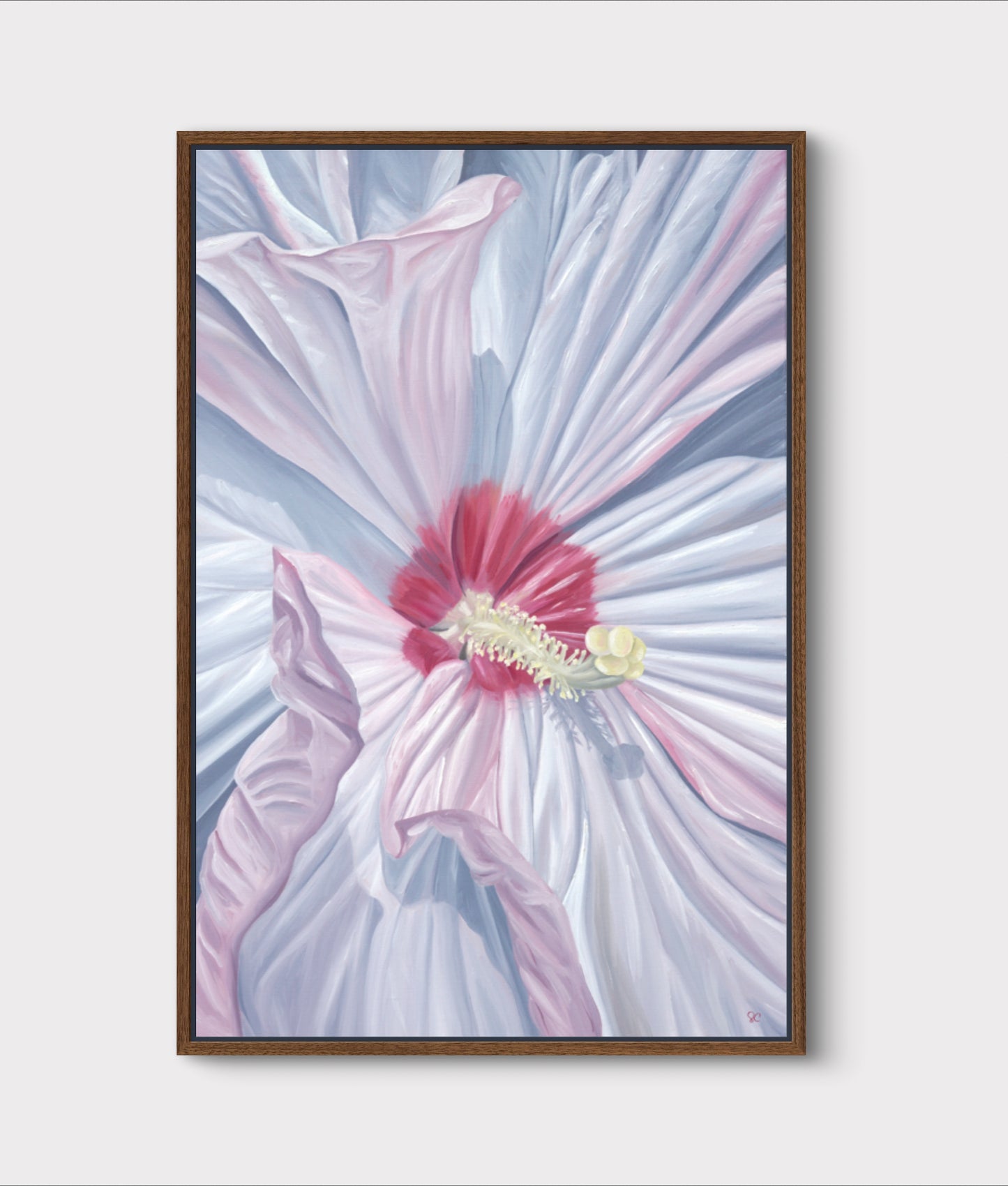 "Hibiskiss" Original Oil Painting