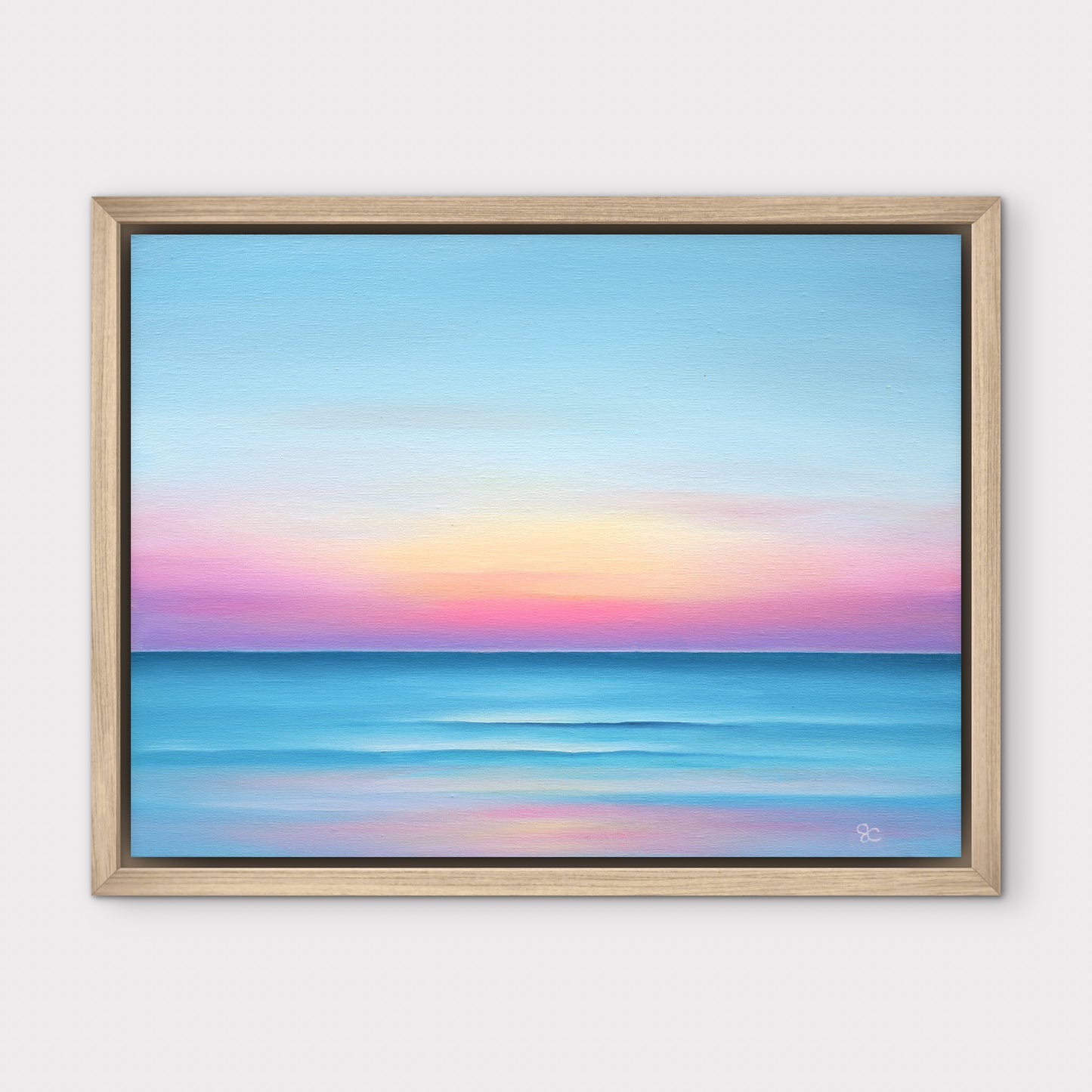 "Hopeful Sea" Canvas Print