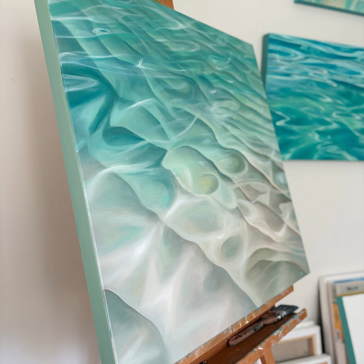 "Drift into Calm" Original Oil Painting