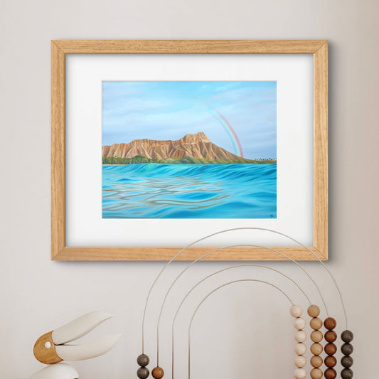 "Live Aloha" Matted Print