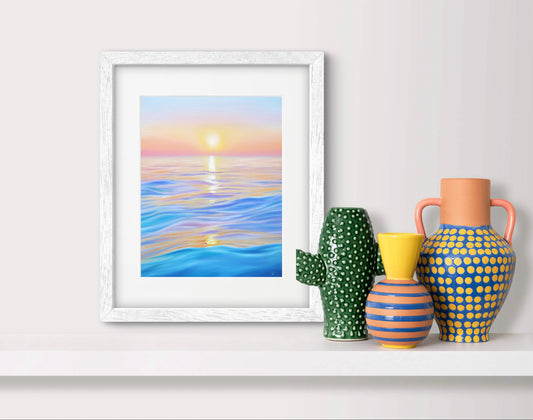 "Dancing with Dawn 2" Matted Print