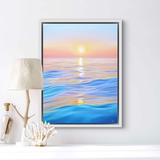 "Dancing with Dawn 2" Canvas Print