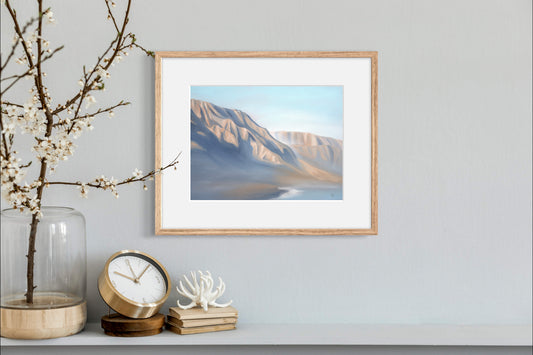 "Living in the Moment" Matted Print