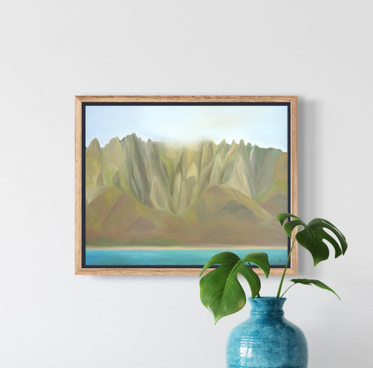"Nā Pali Adventures" Canvas Print