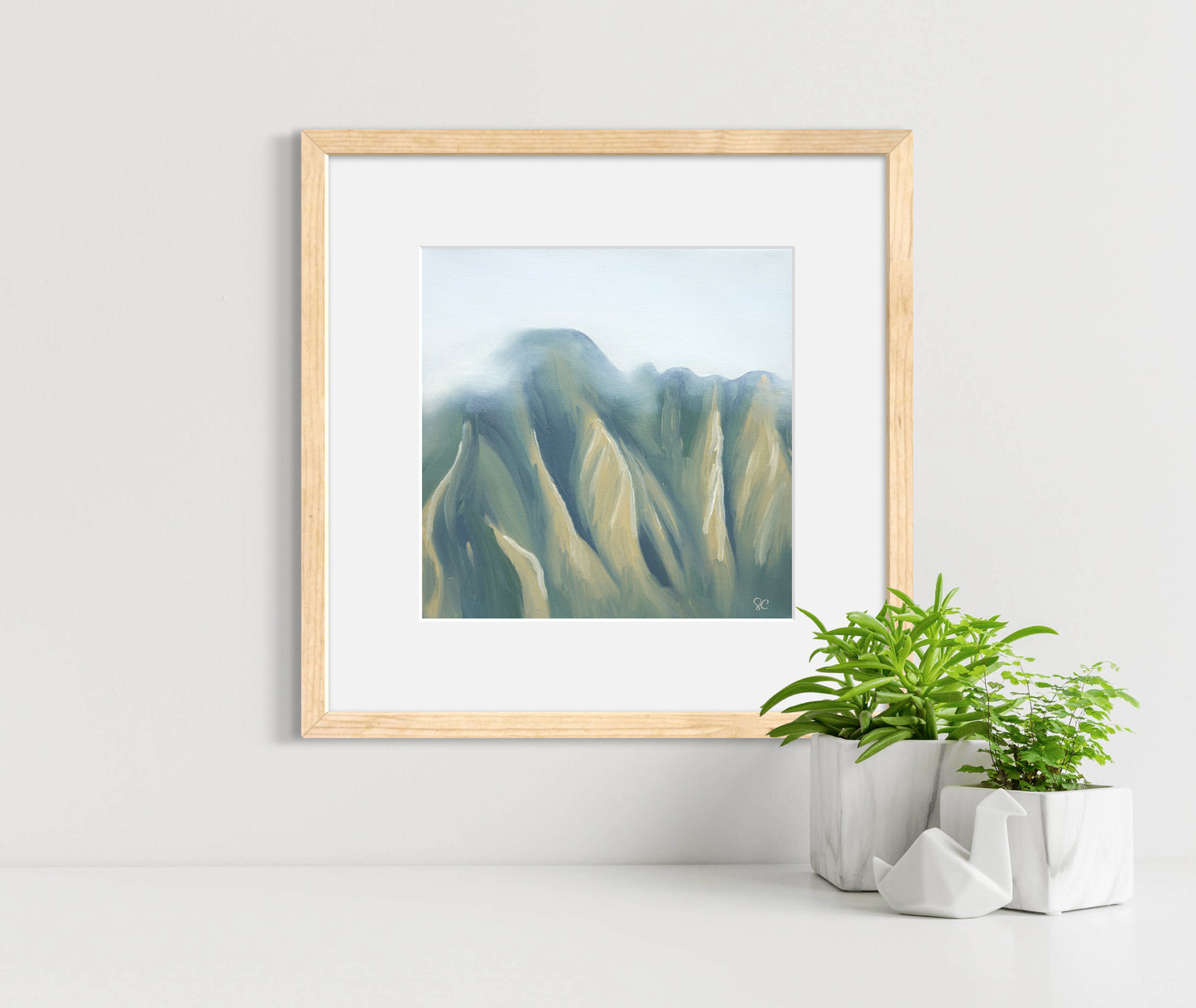 "Rise" Matted Print