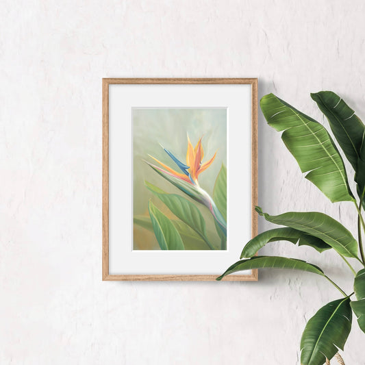 "Searching for Paradise" Matted Print