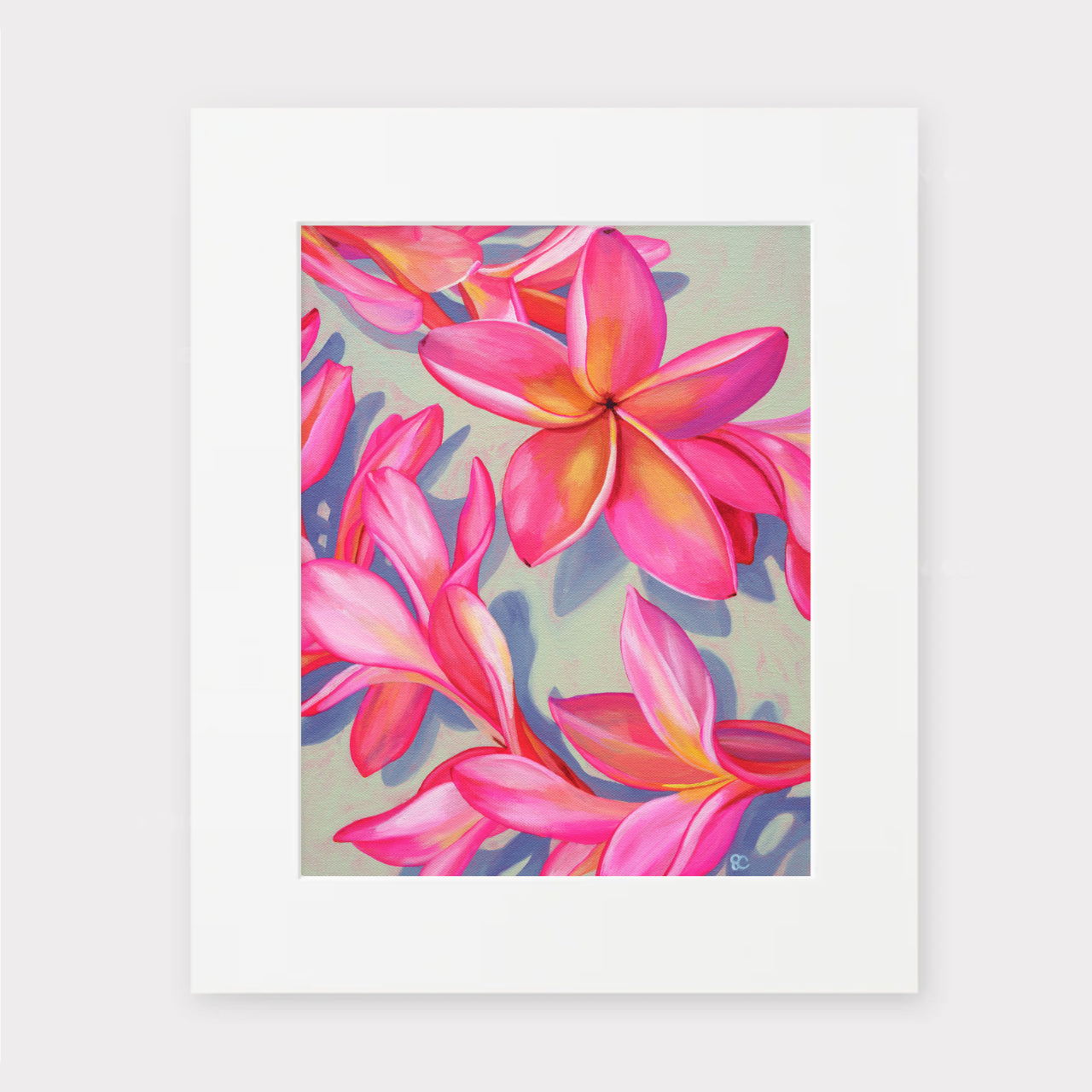 "Share Aloha" Matted Print