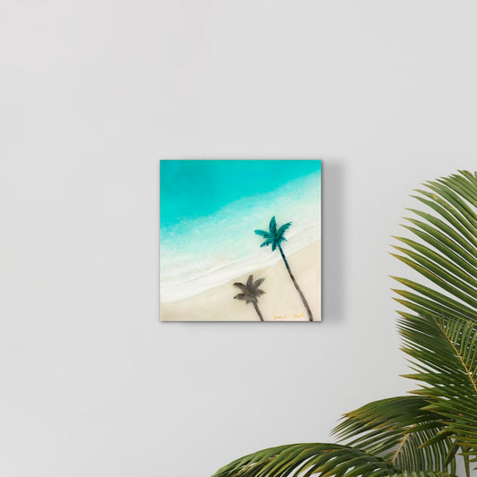 "Teal Paradise" Acrylic Print