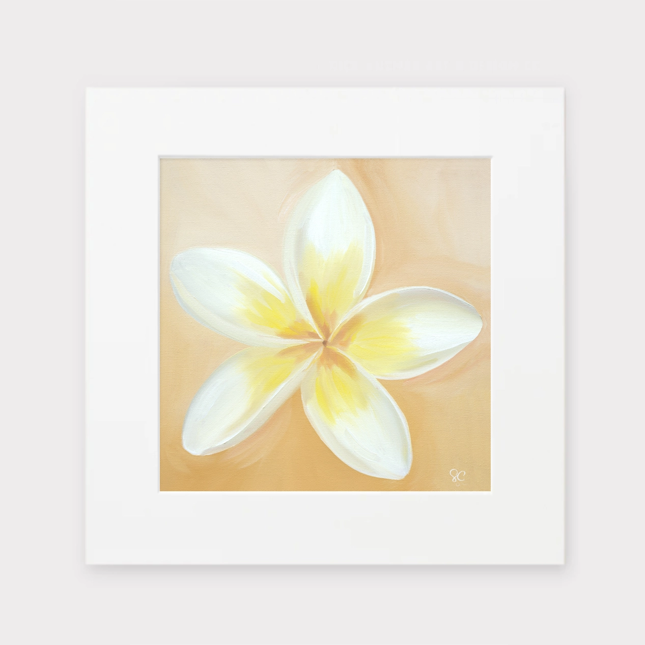 "A Little Bit of Aloha 1" Matted Print