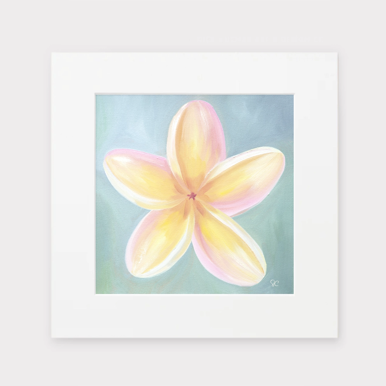 "A Little Bit of Aloha 2" Matted Print