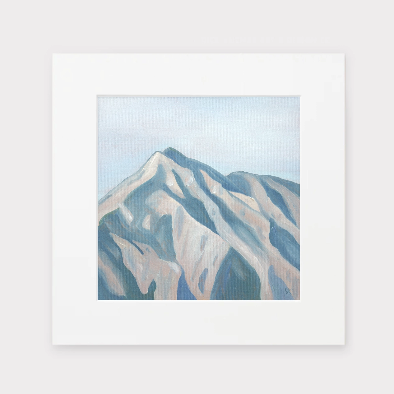"Beautiful Start" Matted Print