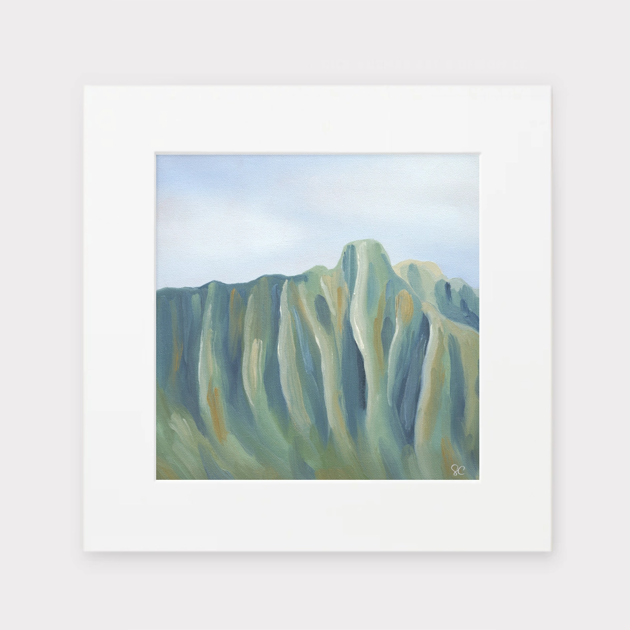 "Brave" Matted Print