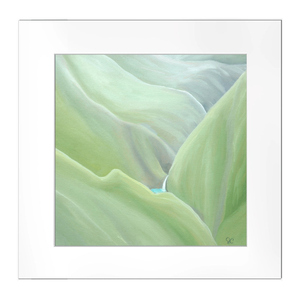 "Follow the Flow" Matted Print