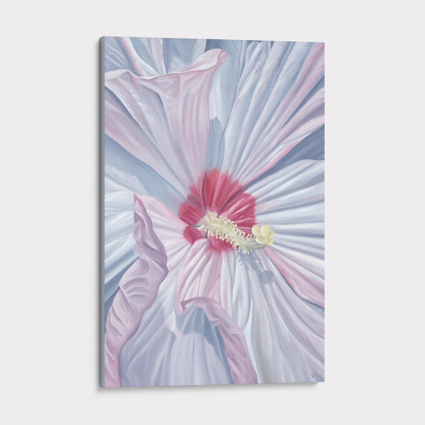 "Hibiskiss" Canvas Print