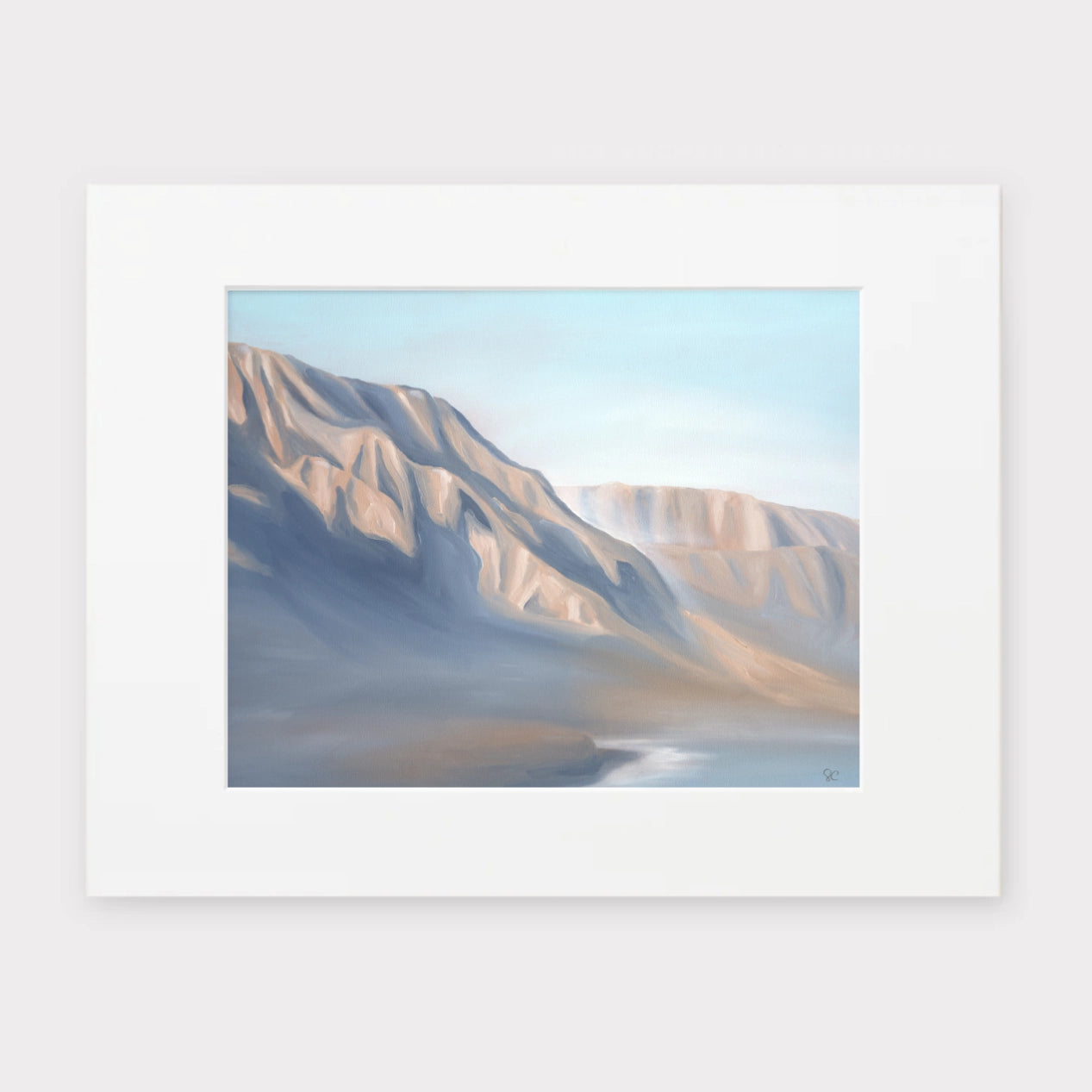 "Living in the Moment" Matted Print