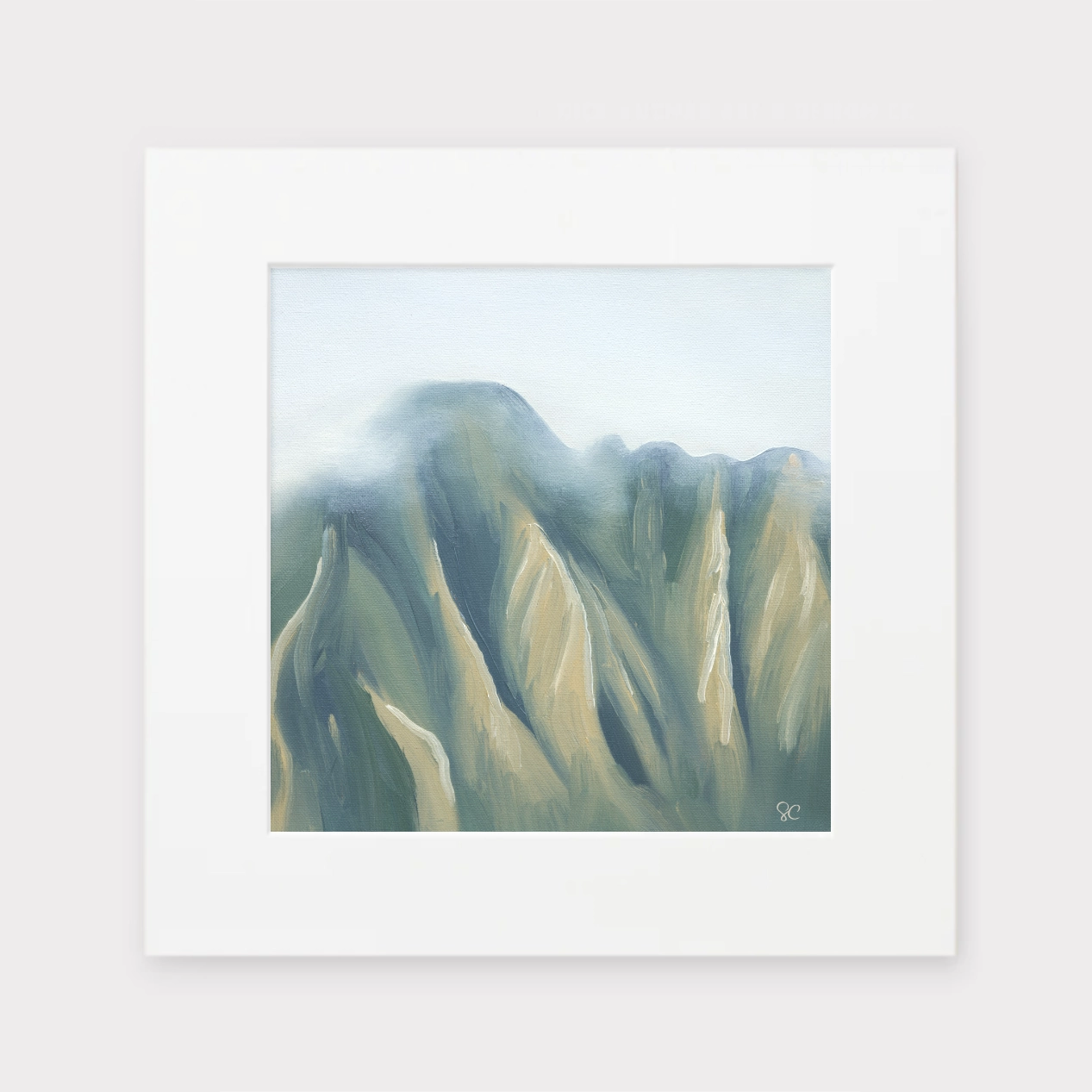 "Rise" Matted Print