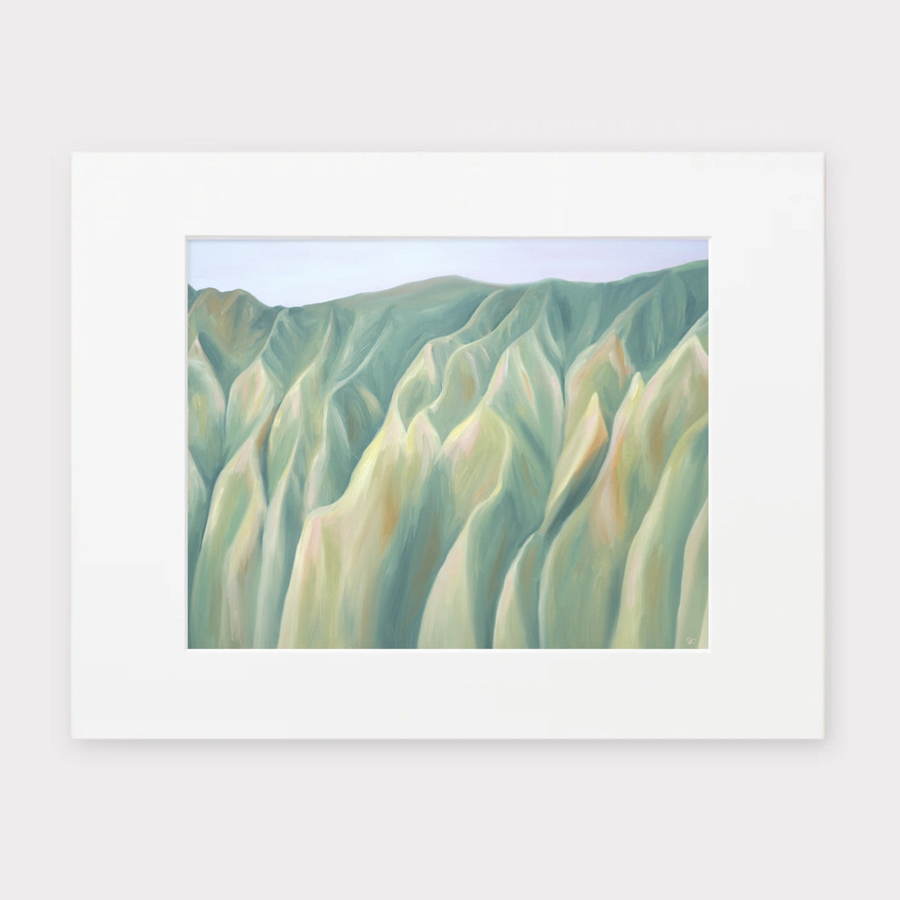"Windward Side" Matted Print