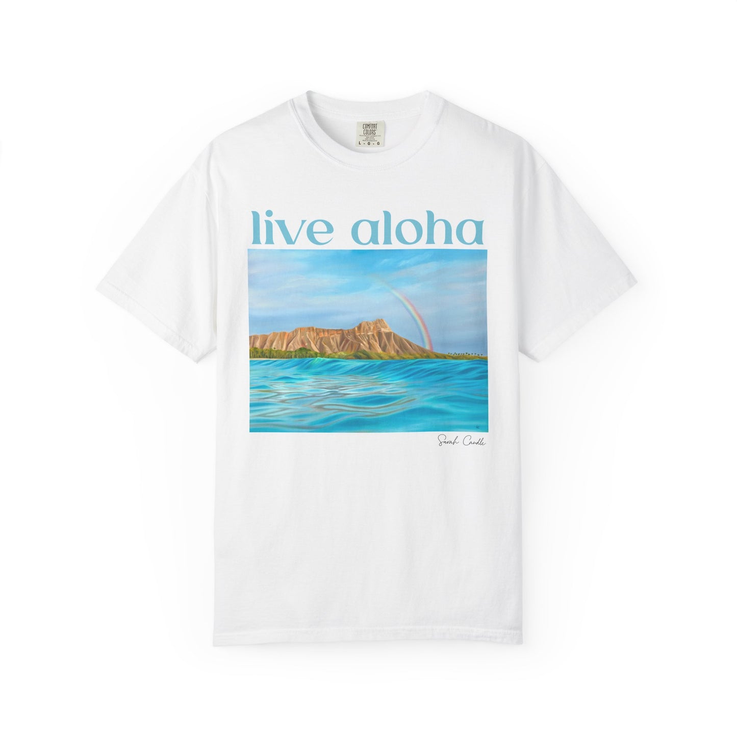 Relaxed Unisex T-Shirt: Live Aloha