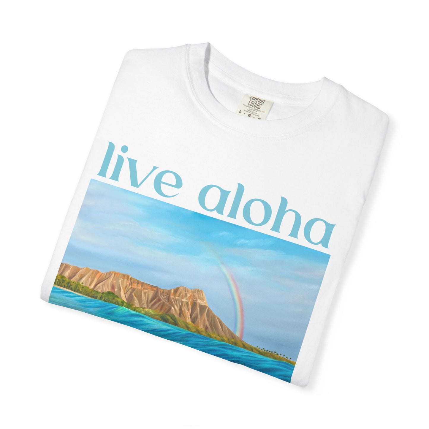 Relaxed Unisex T-Shirt: Live Aloha