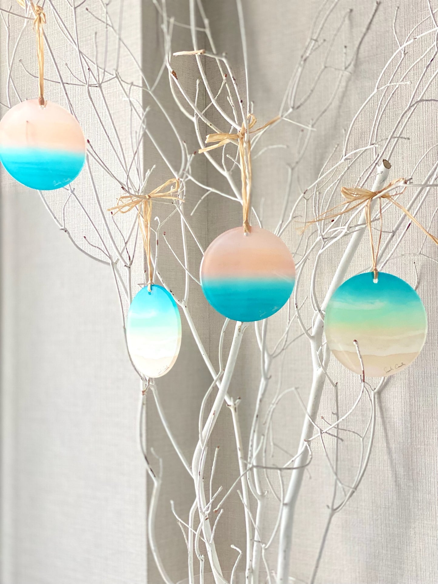 Limited Release 2024 Ornaments: resin art acrylic prints