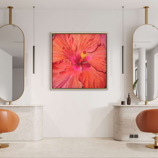 "Bloom from Within" Canvas Print