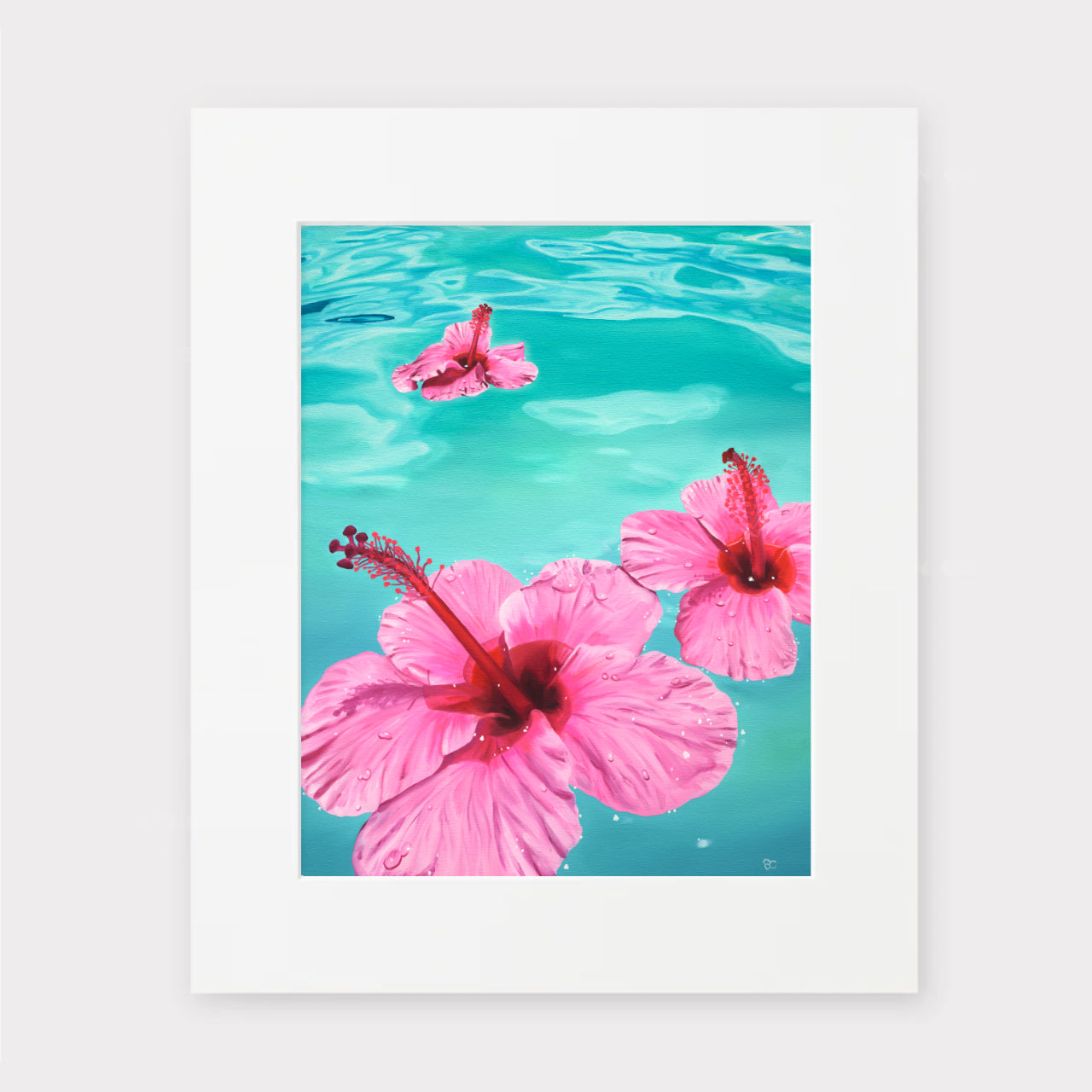 "Finding Happiness" Matted Print