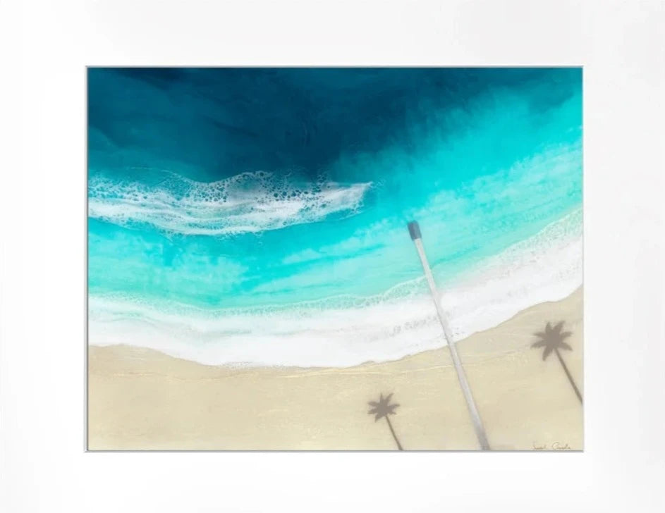 "Hanalei Bay" Matted Print