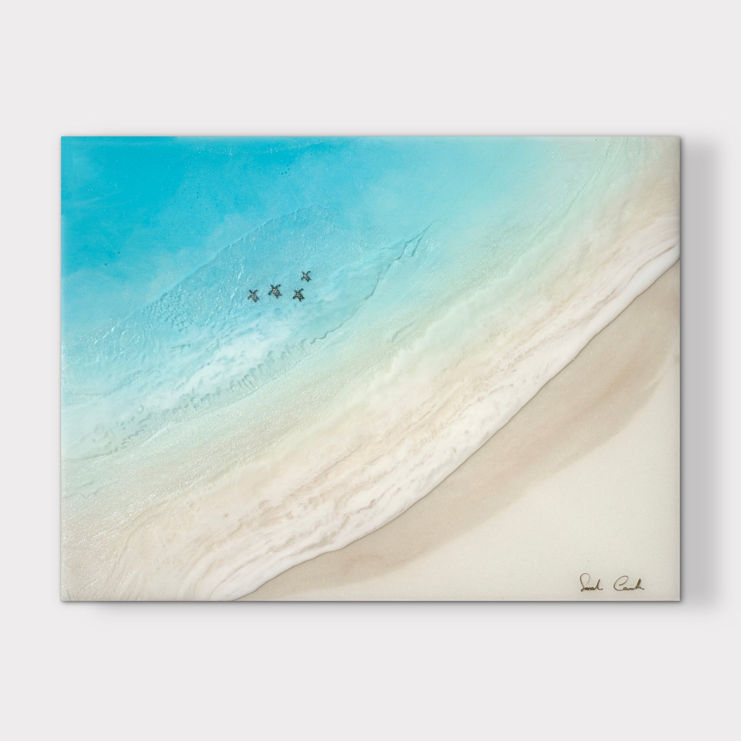 "Happy Honu" Acrylic Print