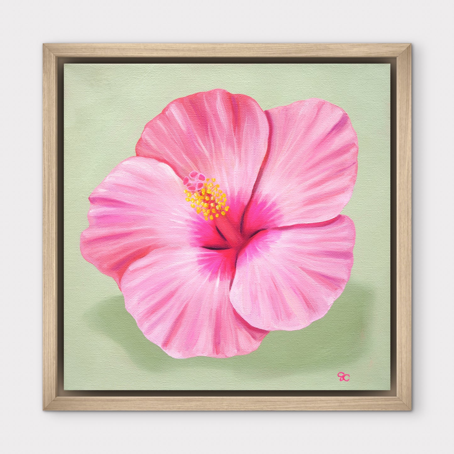 "Hibiscus No. 2" Canvas Print