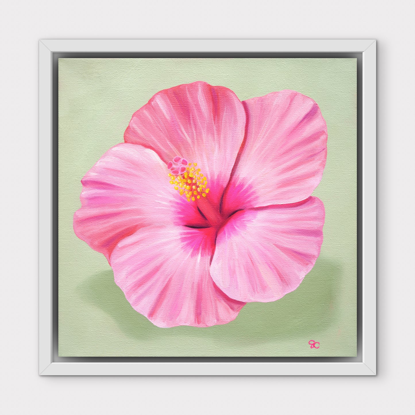 "Hibiscus No. 2" Canvas Print
