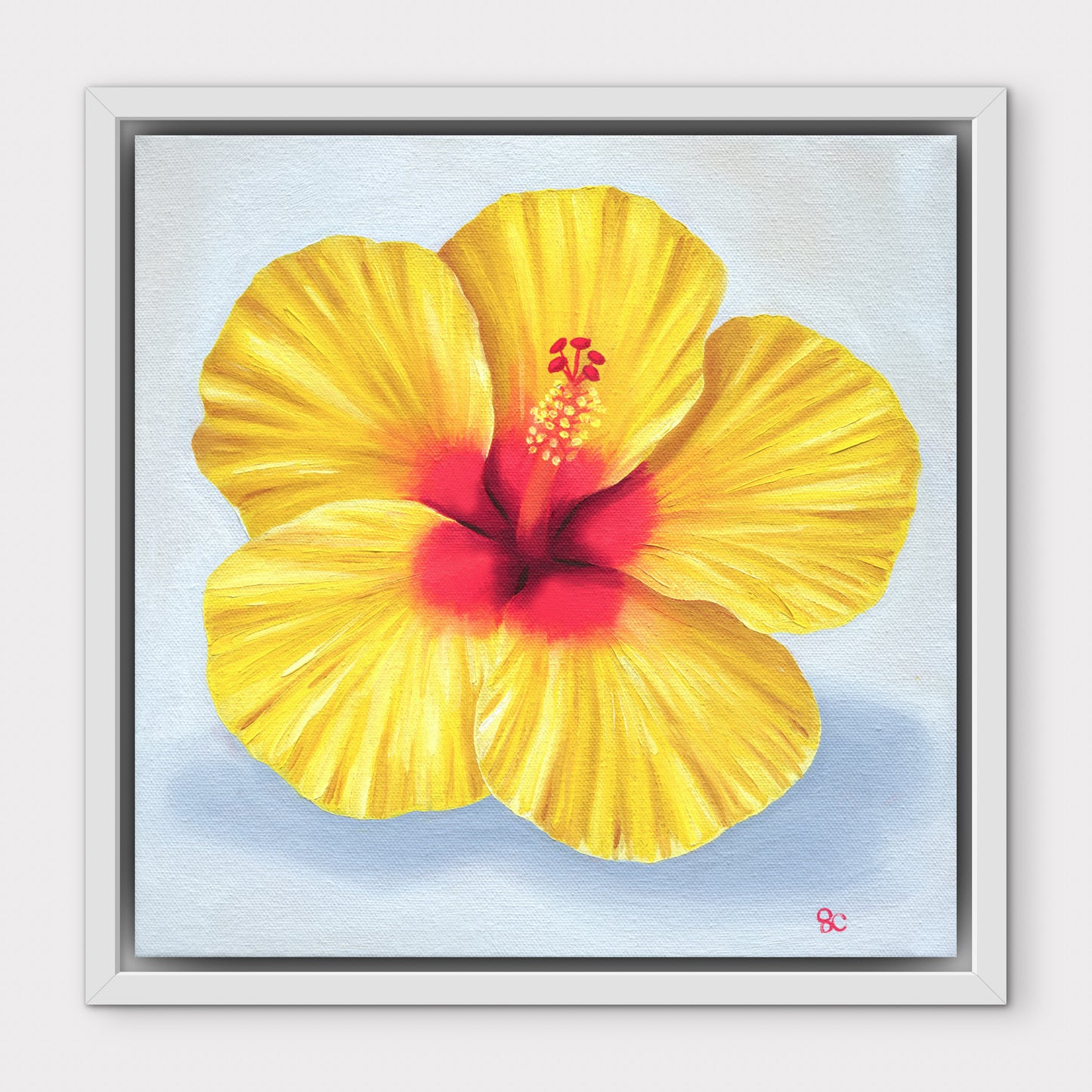 "Hibiscus No. 3" Canvas Print