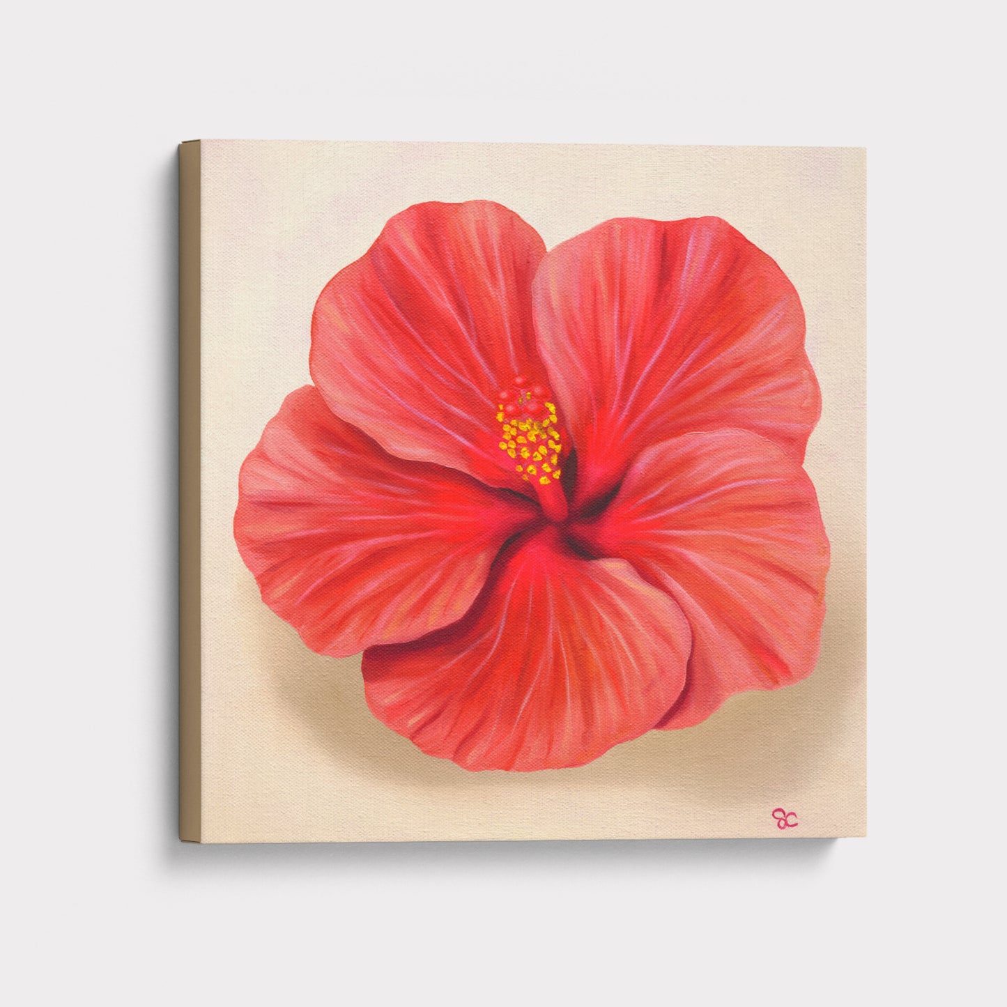 "Hibiscus No. 1" Canvas Print