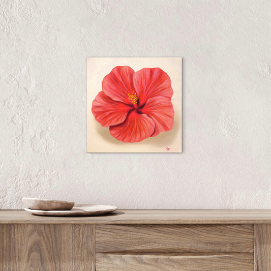 "Hibiscus No. 1" Canvas Print