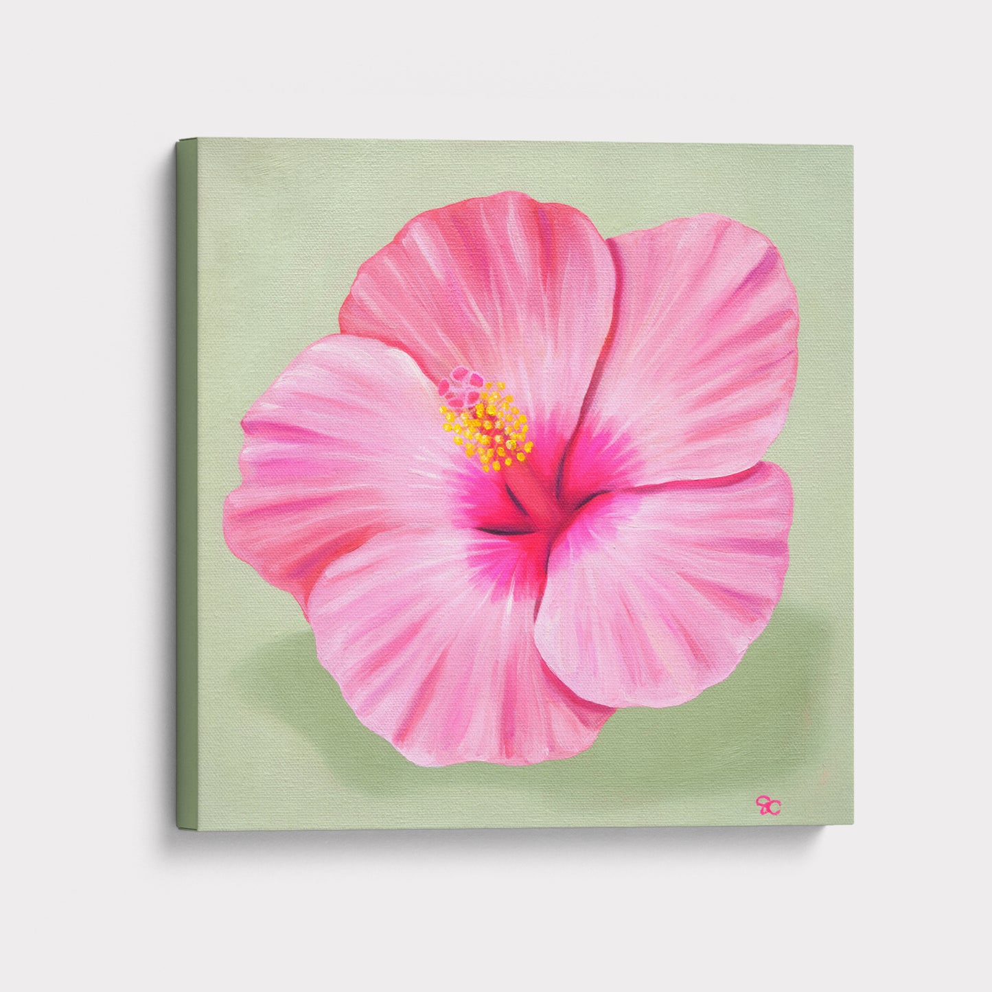 "Hibiscus No. 2" Canvas Print