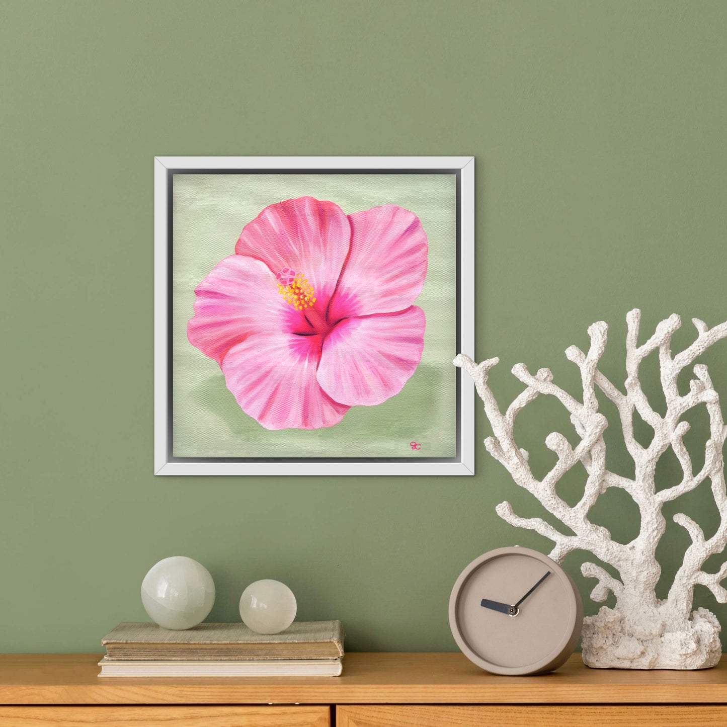 "Hibiscus No. 2" Canvas Print