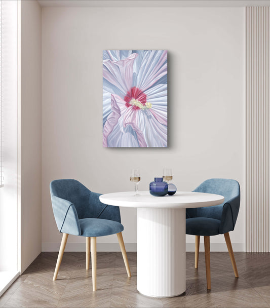 "Hibiskiss" Canvas Print