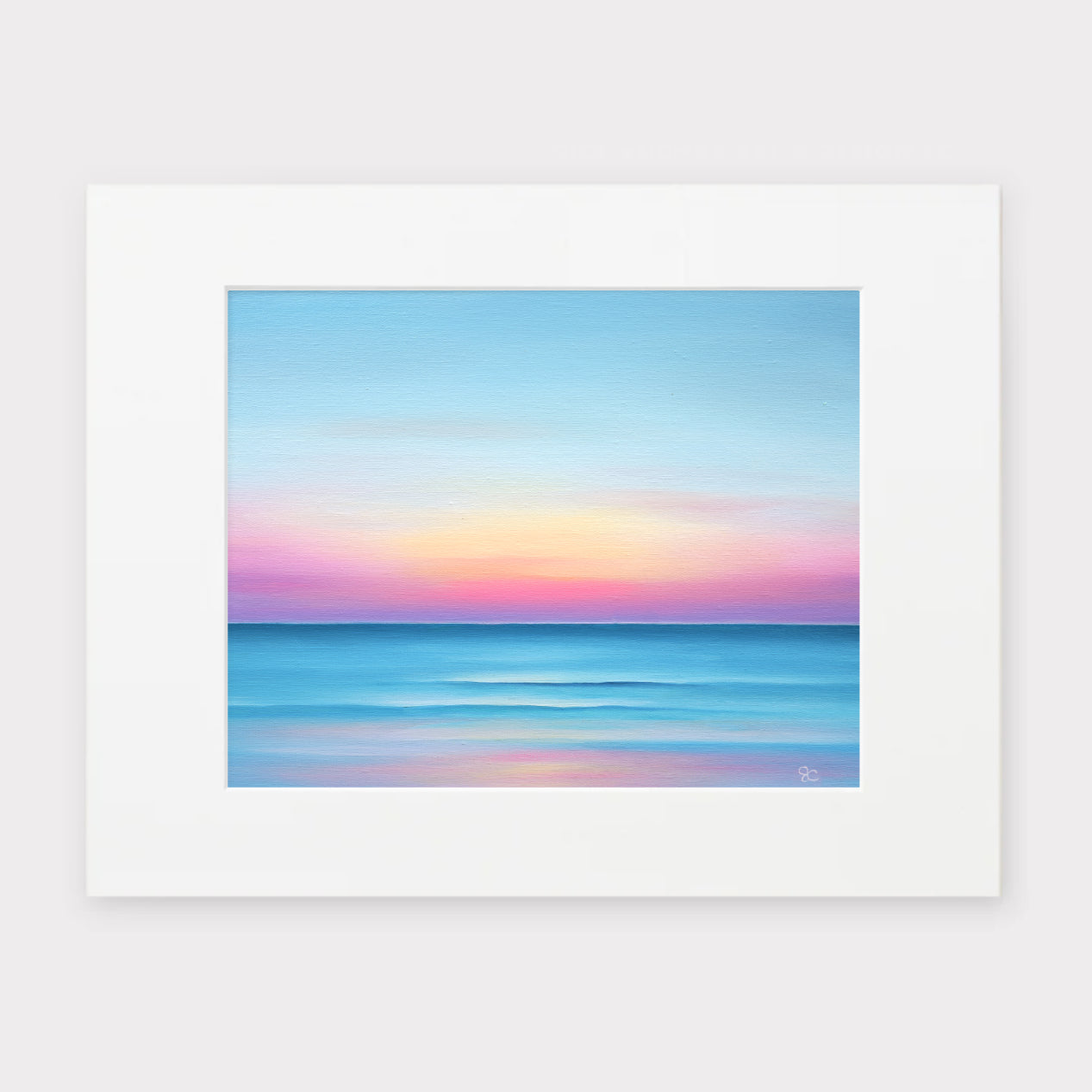 "Hopeful Sea" Matted Print
