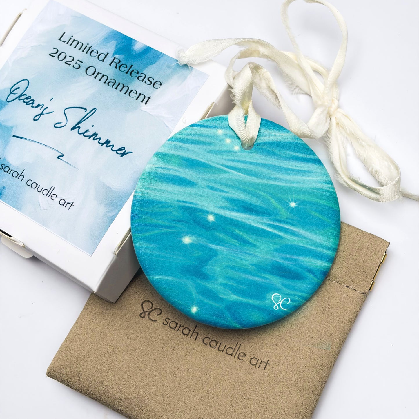 Limited Release 2025 Ornament: Ocean's Shimmer