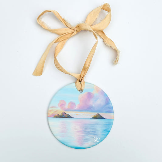 Limited Release 2025 Ornament: Peaceful Moments at Lanikai 2