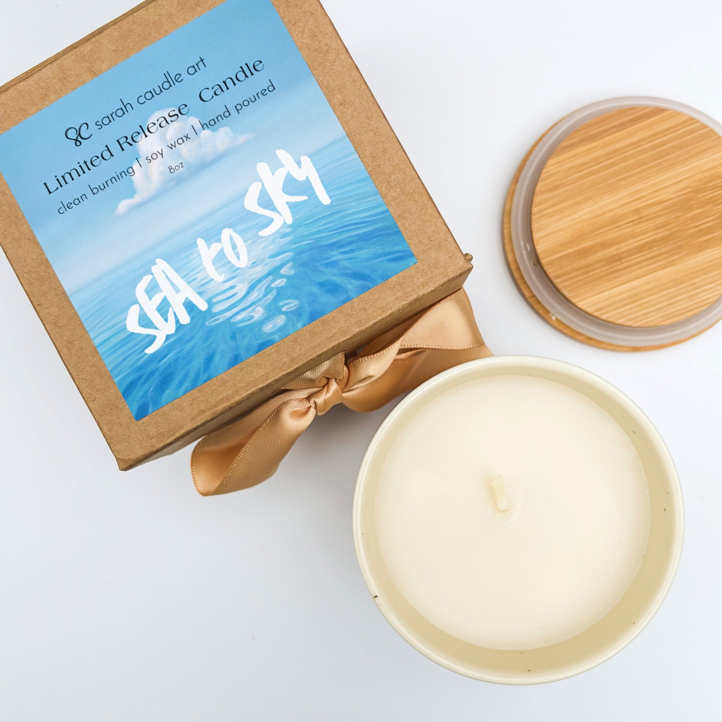 Limited Release Luxury Candle: Sea to Sky