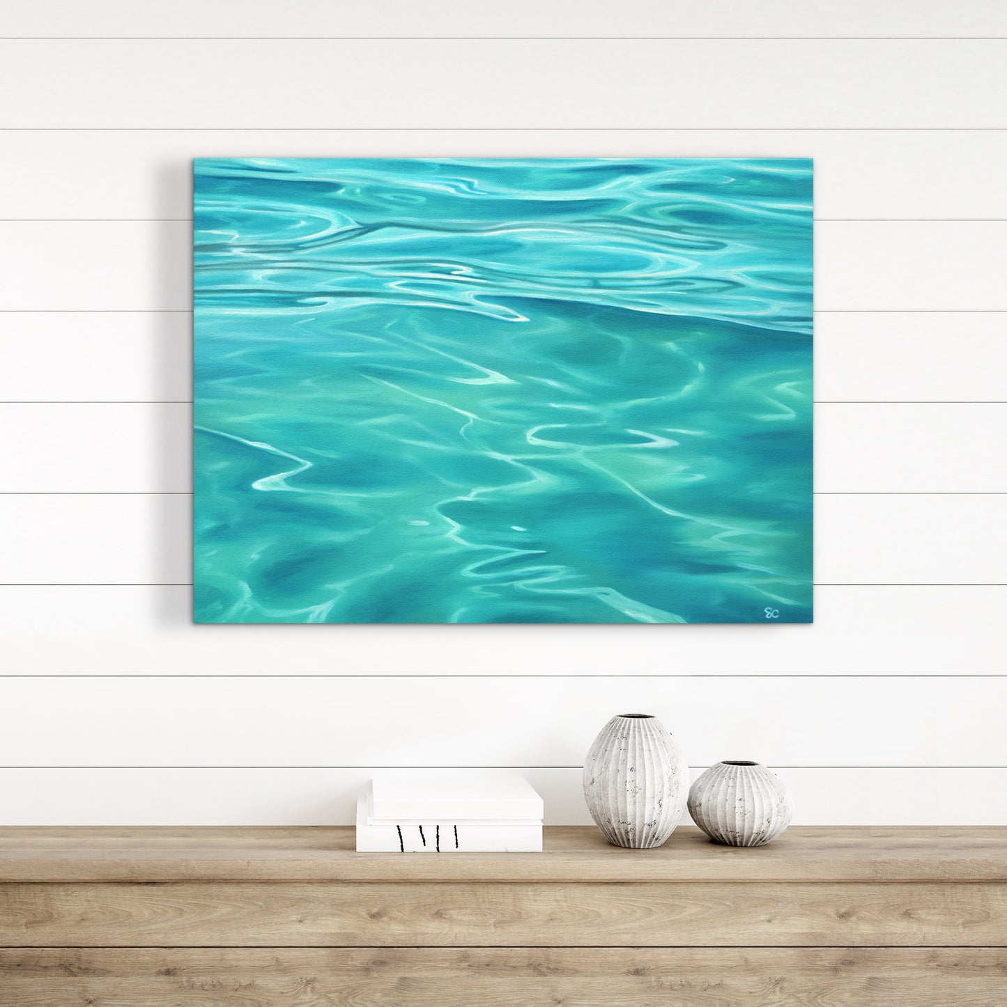"Tranquil Depths" Original Oil Painting