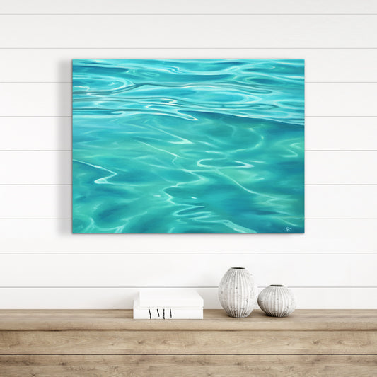 "Tranquil Depths" Original Oil Painting