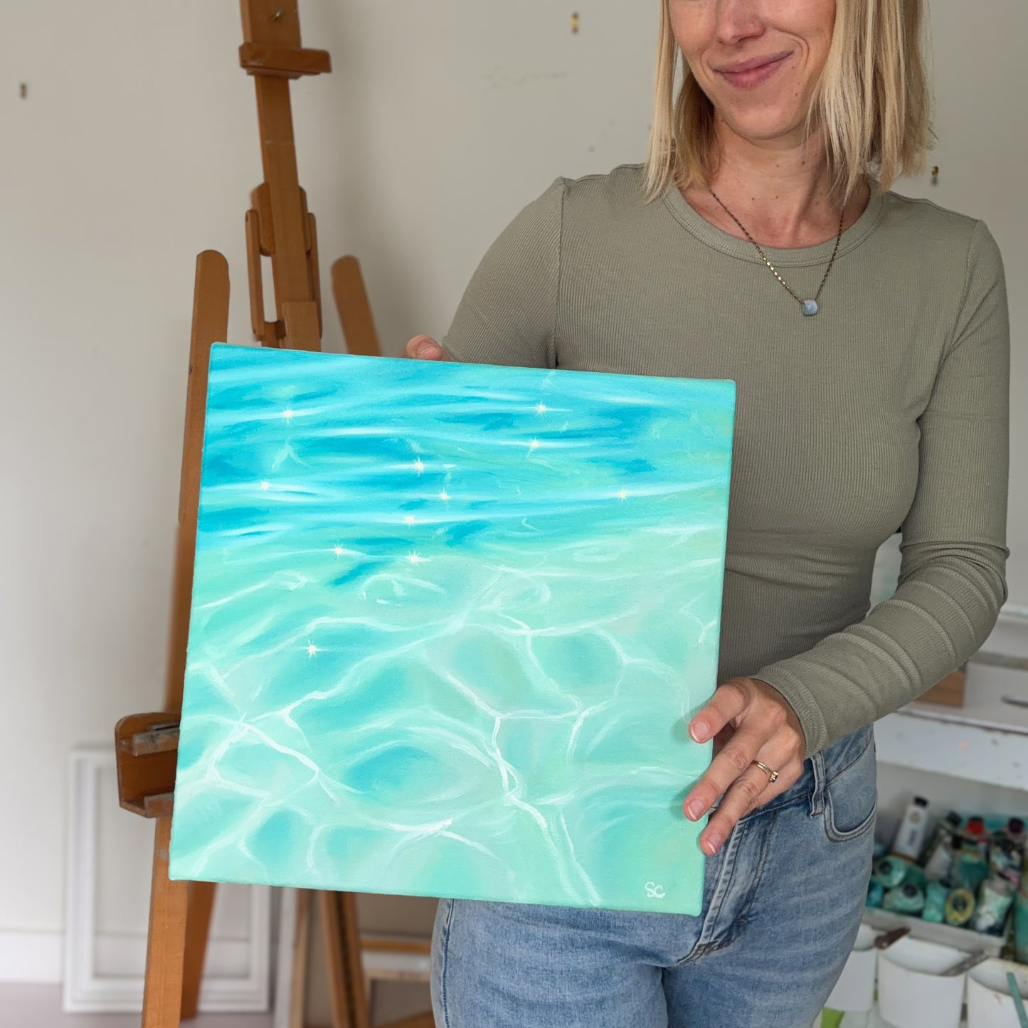 "Finding Clarity" Original Oil Painting