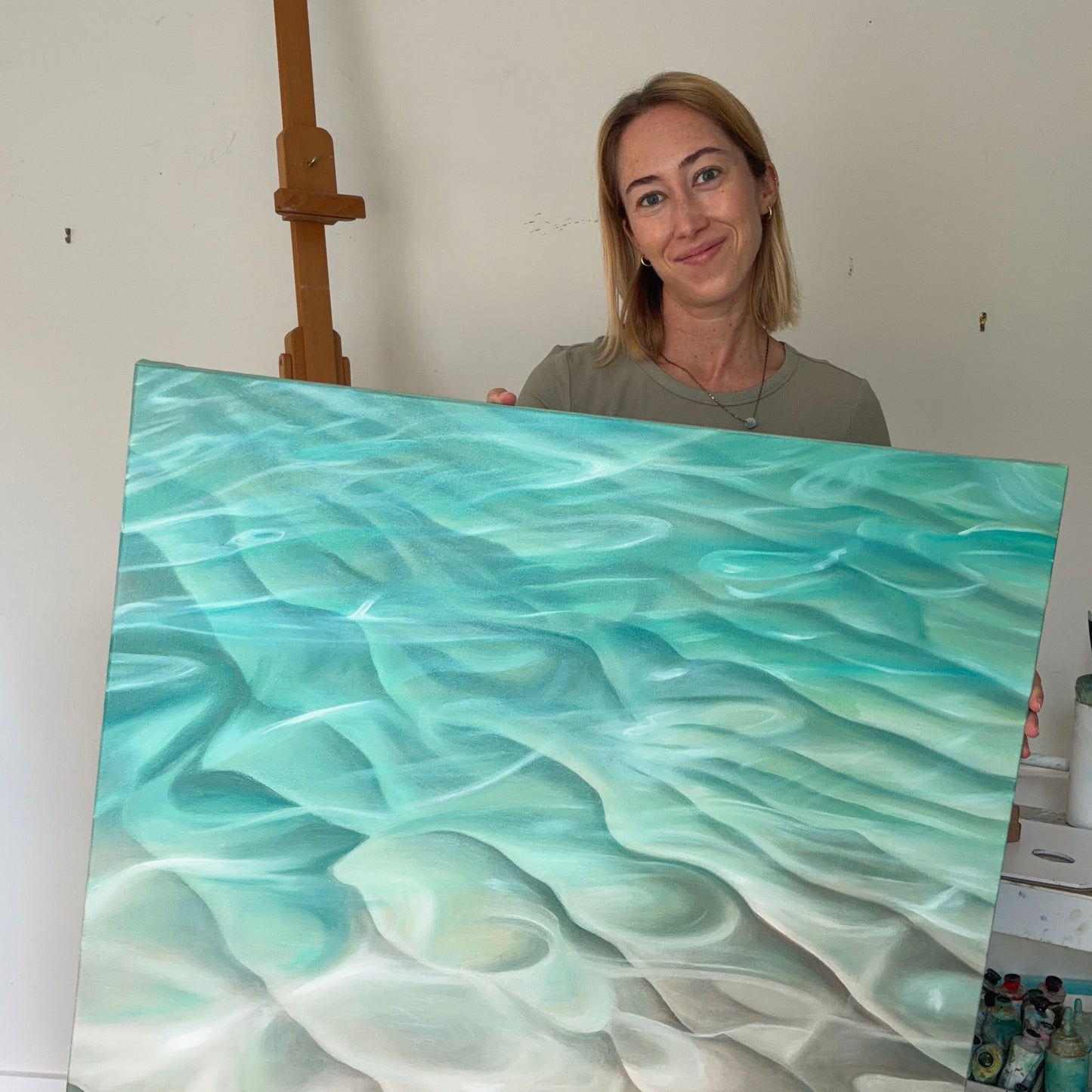 "Drift into Calm" Original Oil Painting