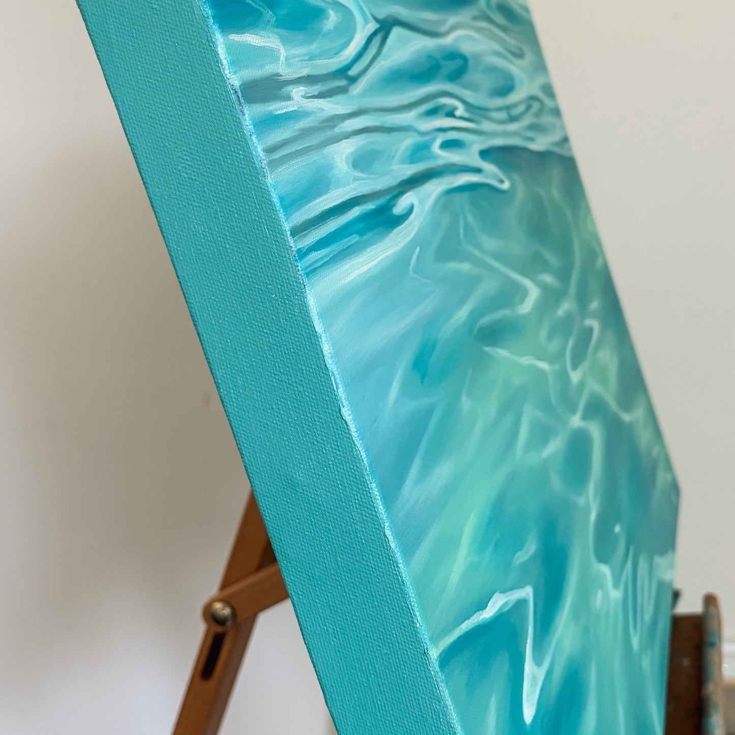 "Tranquil Depths" Original Oil Painting