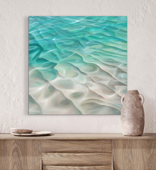 "Drift into Calm" Original Oil Painting