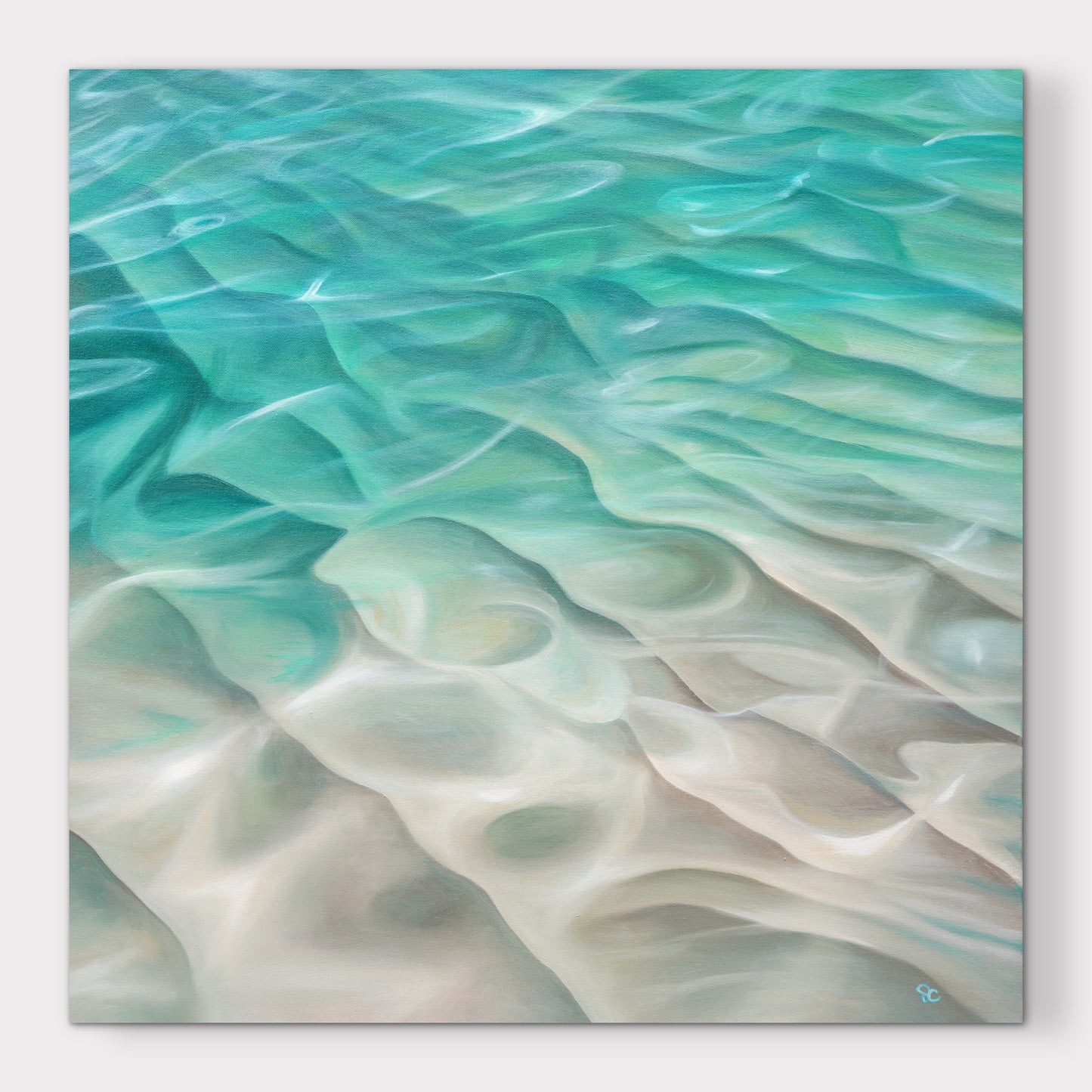 "Drift into Calm" Original Oil Painting